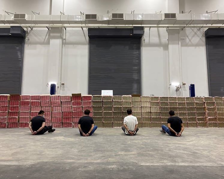 More than 17,000 cartons of contraband cigarettes seized from Yishun warehouse in largest haul this year