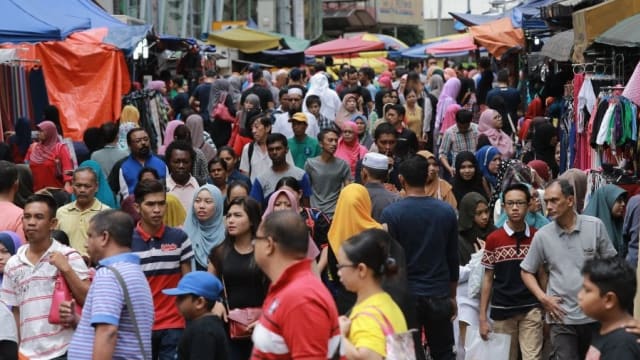 马国人口增至3400万人 华人比例维持22.6%