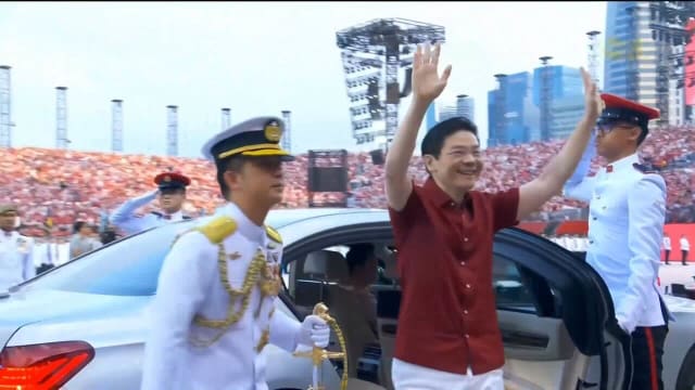 【国庆2025】总理黄循财 抵达国庆现场