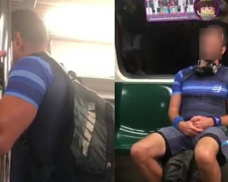 Police arrest man seen in video refusing to wear mask on MRT train