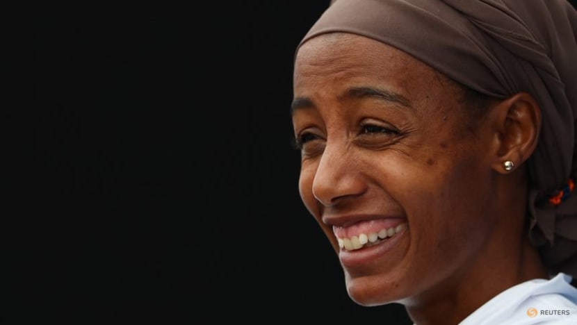 Hassan laughs off suggestion Sunday's London marathon could be better than her debut
