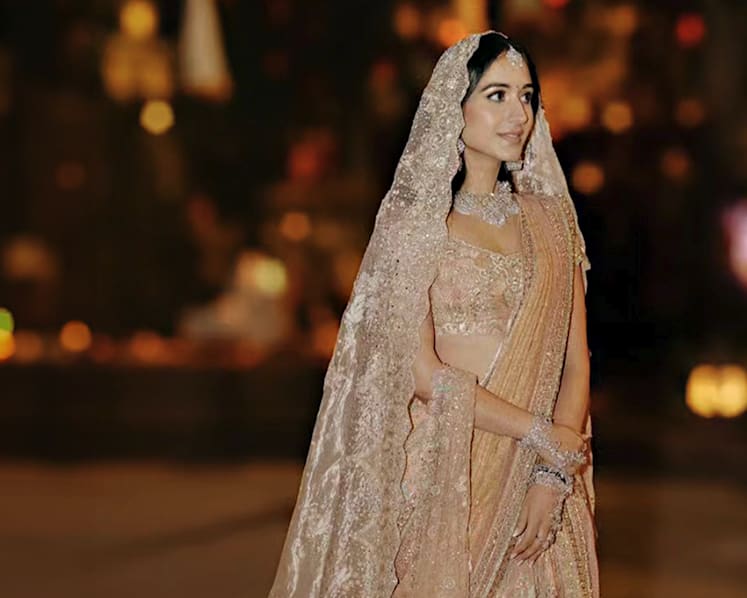 Indian billionaire heir's pre-wedding party: All the outfits worn by bride-to-be Radhika Merchant 