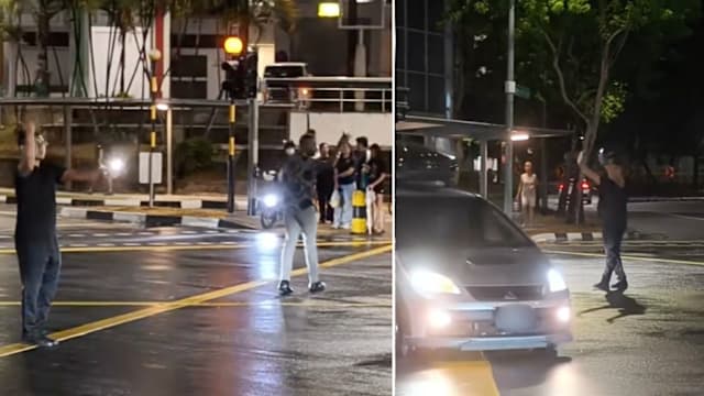  下雨天交通灯失灵 热心公众自发指挥交通获称赞