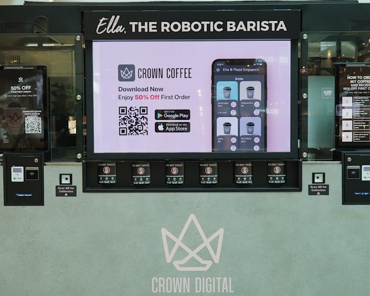 Robot baristas to serve gourmet coffee to commuters at 30 MRT stations across Singapore