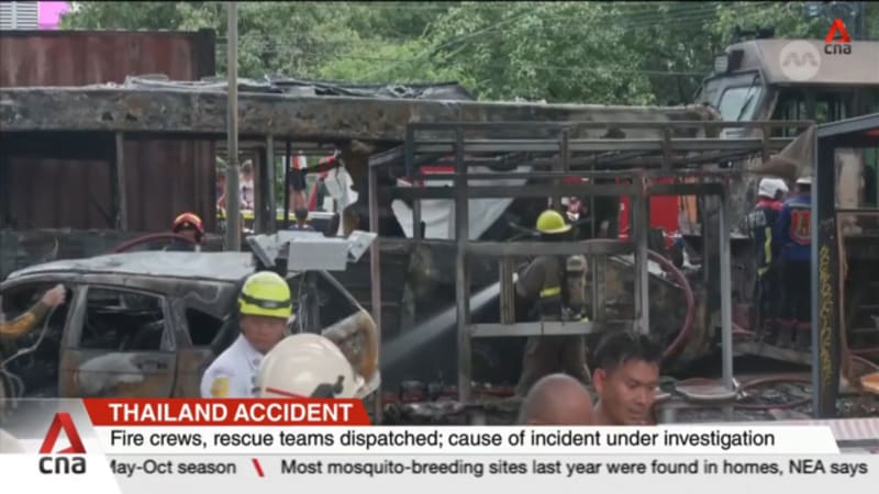 Thailand accident: At least 8 people killed after train collided with bus in Bangkok 