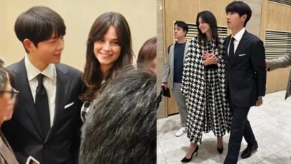Song Joong Ki & Wife Katy Louise Saunders Are Picture Perfect At His Younger Sister’s Wedding