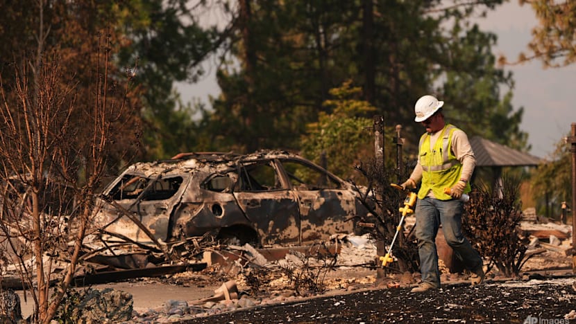 Arson suspect arrested as US Northwest battles devastating wildfires