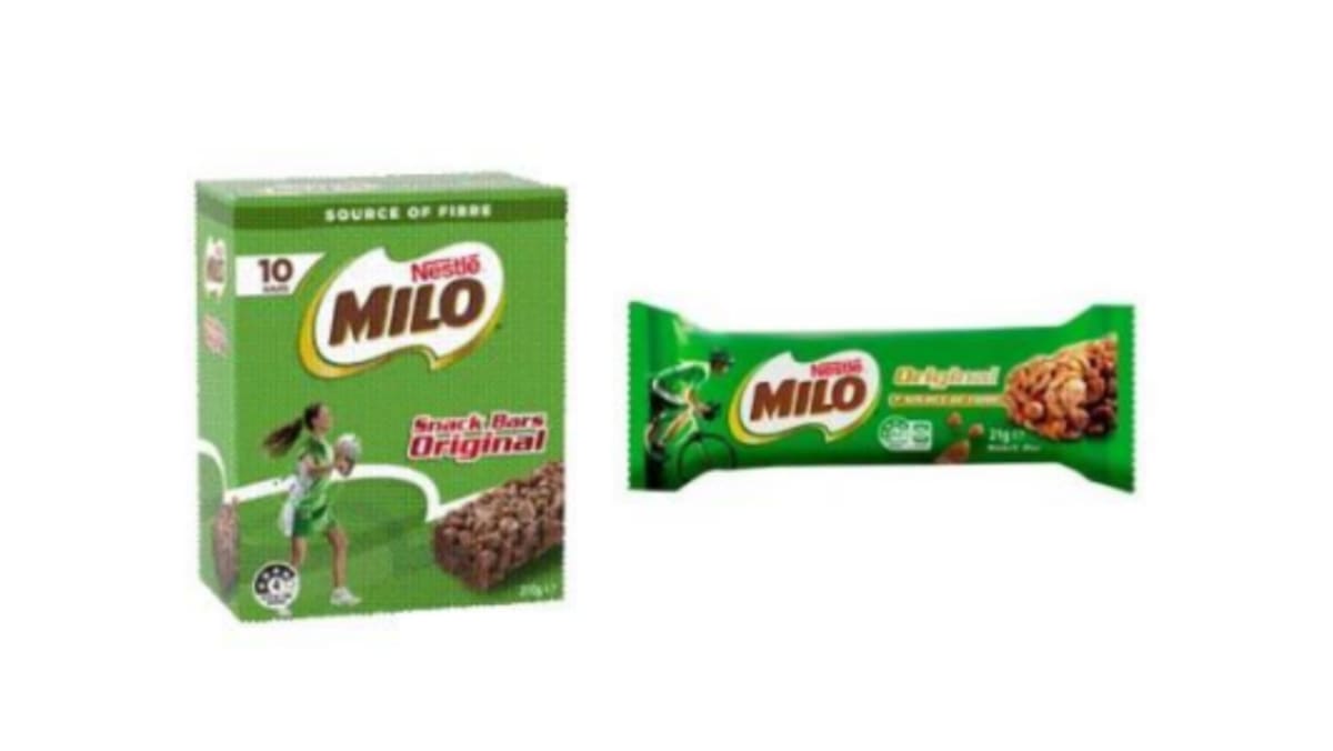 Two batches of Nestle Milo snack bar products recalled due to potential presence of rubber: SFA