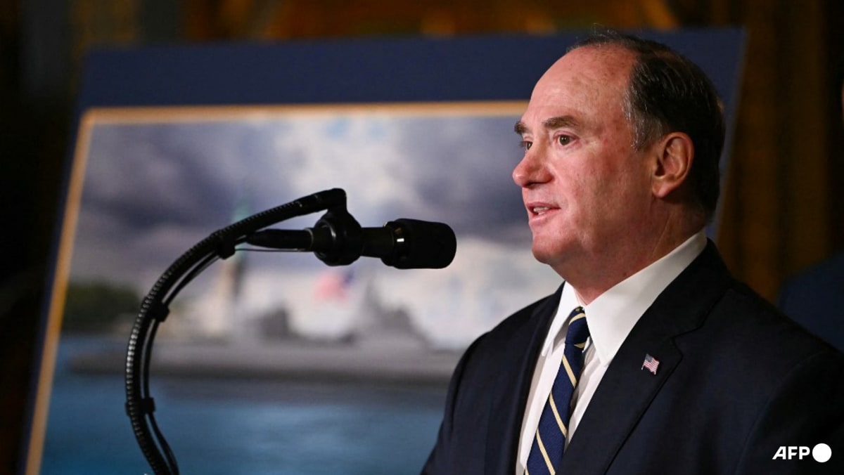 Top US Navy official to leave office 'immediately:' Pentagon