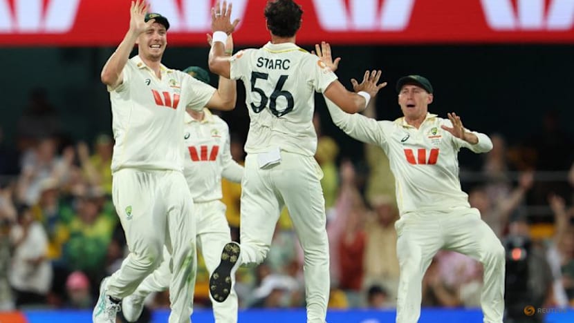 Starc shines with bat and ball to push Australia to brink of Gabba win