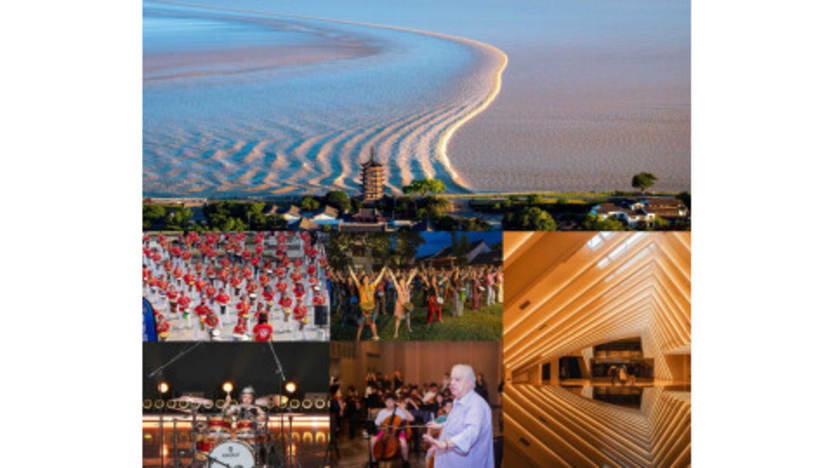 Yanguan Sets Guinness World Record for "Most People Drumming Together to Greet the Tide," Building a Global Music Destination