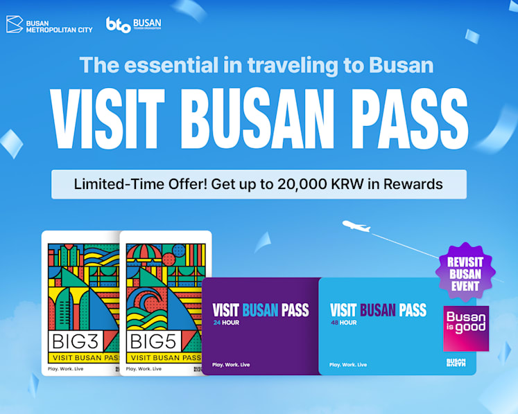 Target Locked on Travelers from Taiwan, Japan, and Southeast Asia! Busan Tourism Organization to Launch ‘2026 Revisit Busan Pass Promotion’