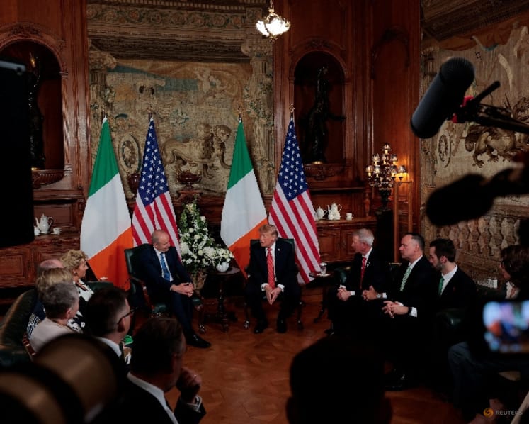Trump says he would 'love' to see a united Ireland