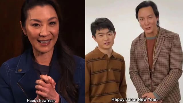 杨紫琼、吴彦祖向网民拜年惹争议