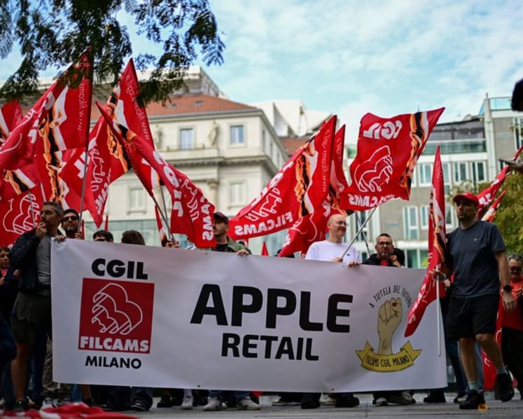 Italian Apple store employees strike on iPhone18 Pro launch day