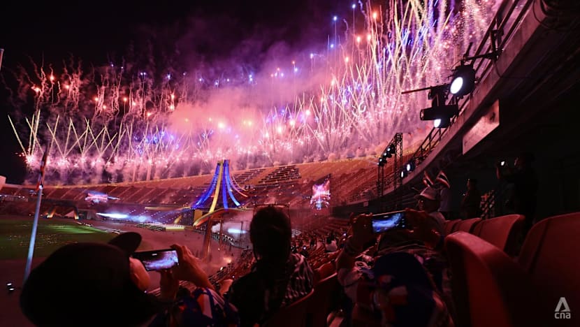 Pyrotechnics and pop performances light up SEA Games closing ceremony in Thailand
