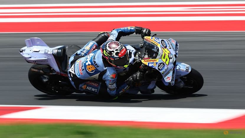 Rookie Aldeguer wins Indonesia GP as Marquez, Bezzecchi crash