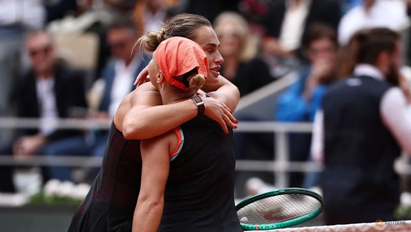 Shnaider stuns Sabalenka at windy French Open to make semi-finals