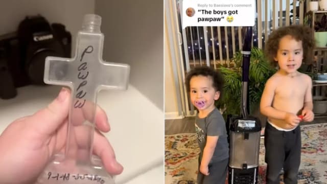 两幼童玩“粉末” 母亲数天后发现爷爷骨灰瓶空了！