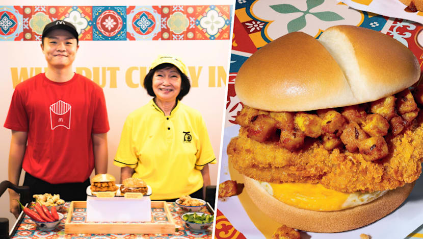McDonald’s & Old Chang Kee Serve Curry Burger Mashup For National Day