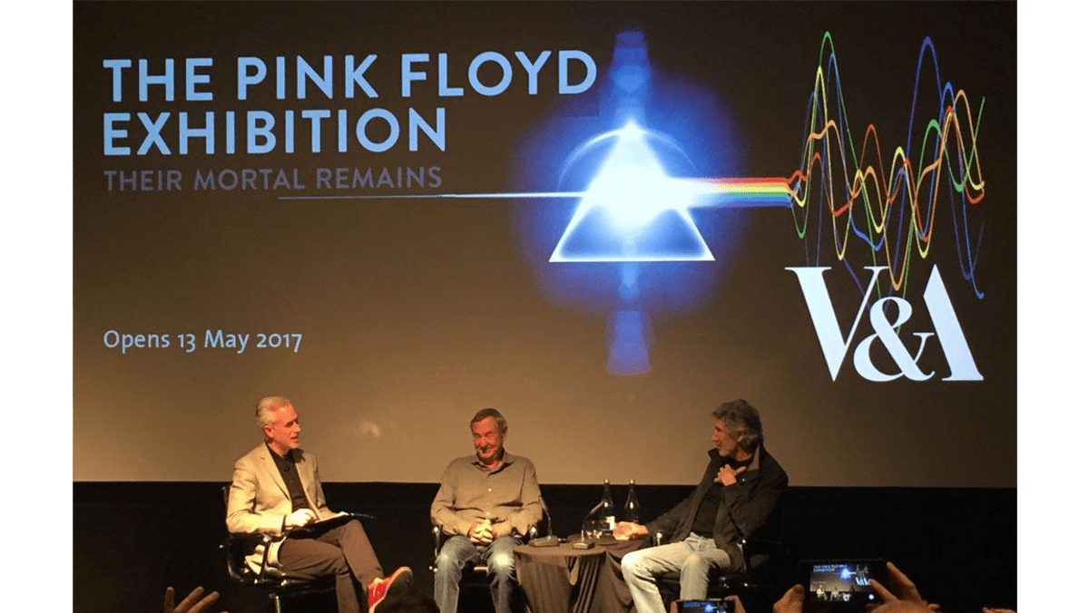 Roger Waters and Nick Mason reunite to launch The Pink Floyd Exhibition ...