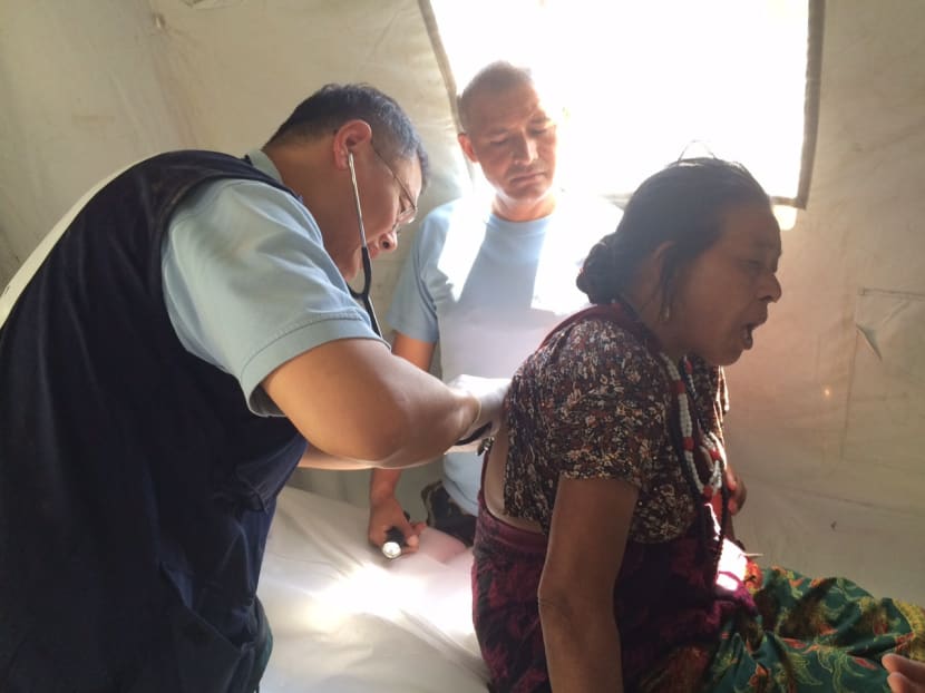 Nepal Quake: Singapore Red Cross treats first patient