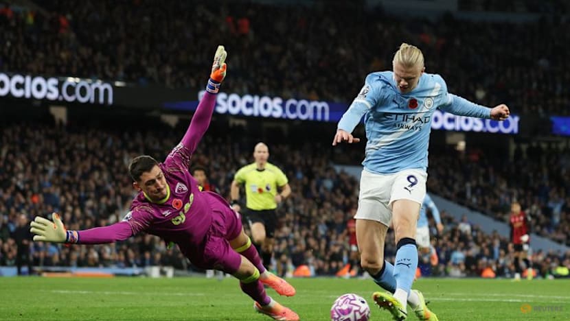 Haaland shines with double as Manchester City beat Bournemouth
