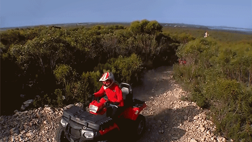 9 things that run through a quad-biking virgin’s head
