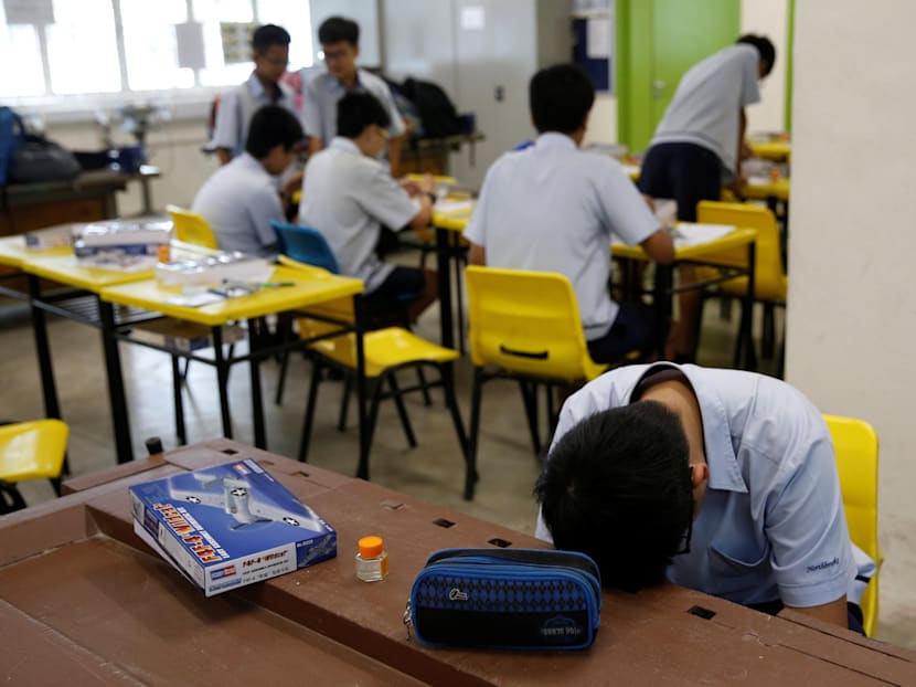 How would education in Singapore look if there were no need to educate?