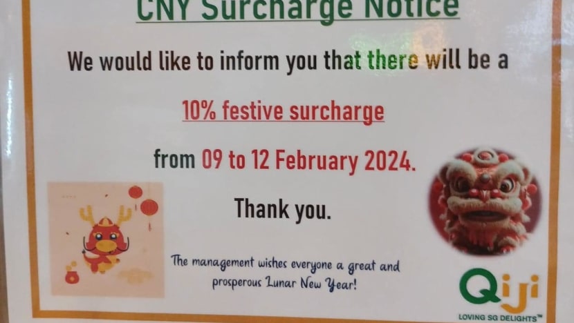 #trending: Netizens defend food chain Qi Ji's move to implement 10% festive surcharge during Chinese New Year