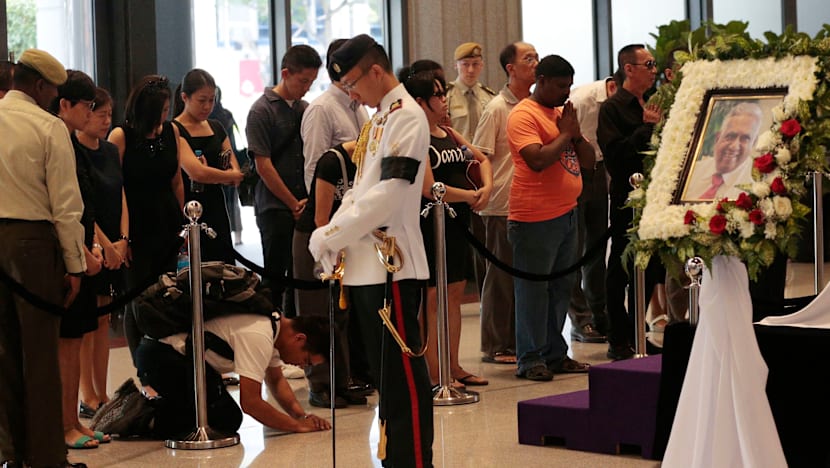 Young and old bid goodbye to S R Nathan