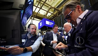 Bond yields, oil fall amid hopes for Iran deal; stocks end up with chip shares 