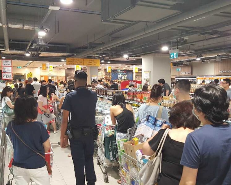FairPrice puts per-customer limits on some items after Malaysia lockdown sparks demand spike