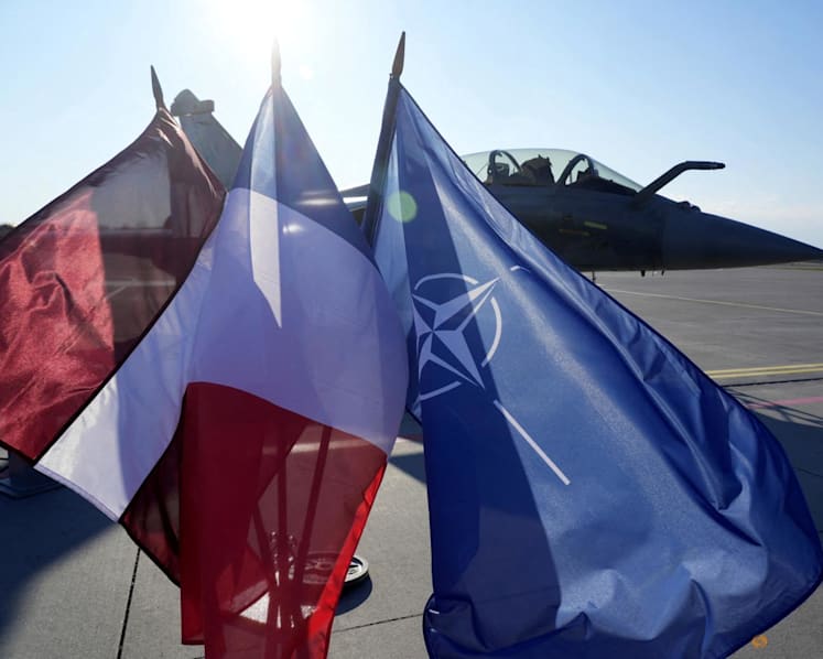 French jet on NATO mission shoots down drone in Latvian airspace, army says