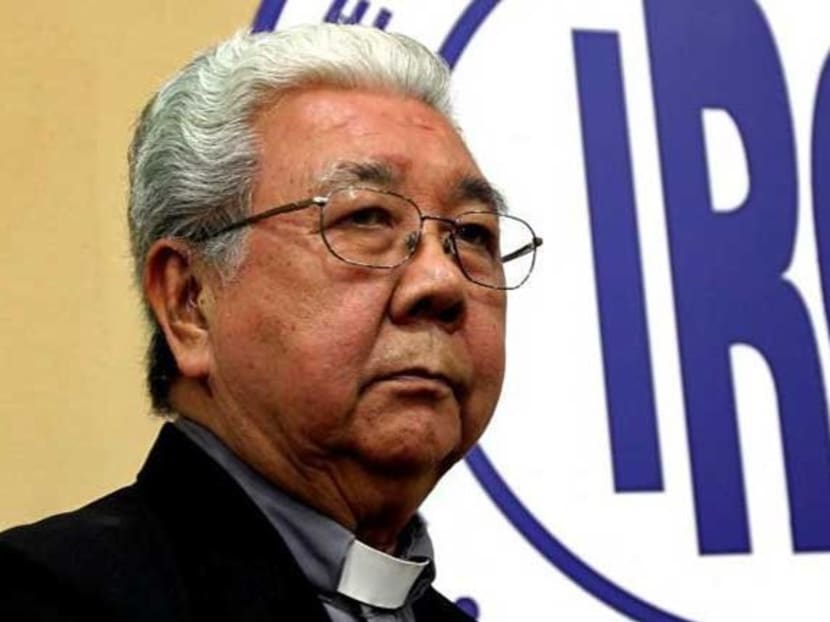 File photo of Archbishop Emeritus Nicholas Chia of the Singapore Catholic Church. Photo: CHANNEL NEWSASIA