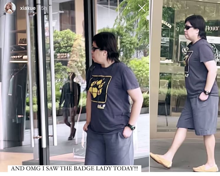 'Badge lady' spotted in public without mask again; authorities looking into matter
