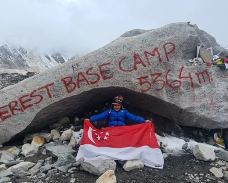 Delays, illness and a 10-day trek: A 6-year-old's journey as the youngest Singaporean to reach Everest Base Camp