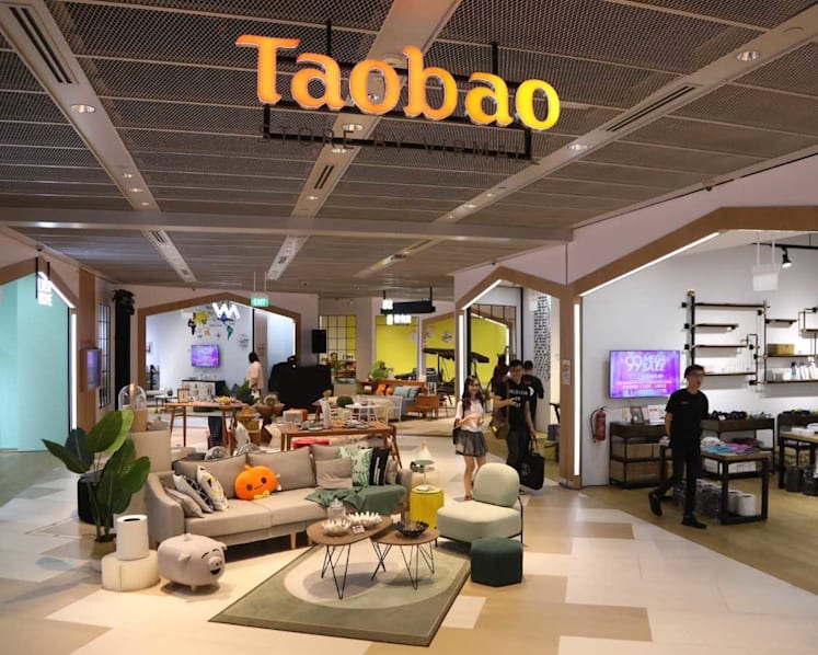 E-commerce giant Taobao opens first South-east Asian store in Funan mall