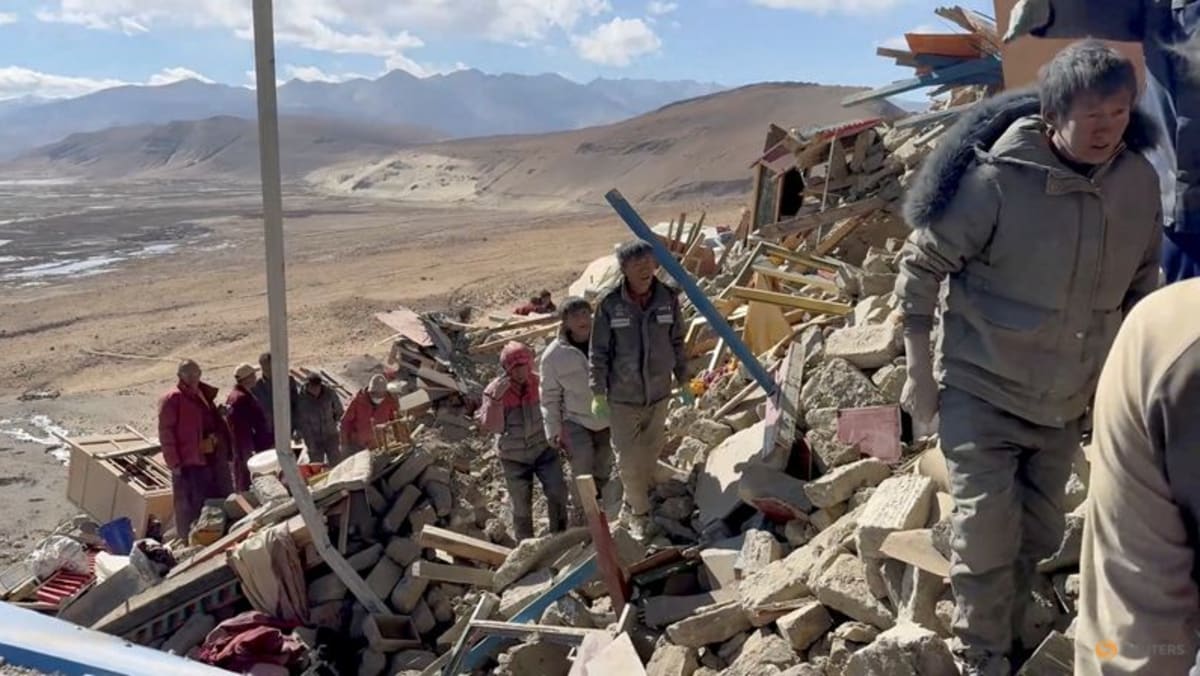 Rescue efforts underway after earthquake in Tibet kills more than 120