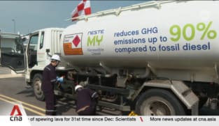 Changi Airport using renewable diesel made from used cooking oil 