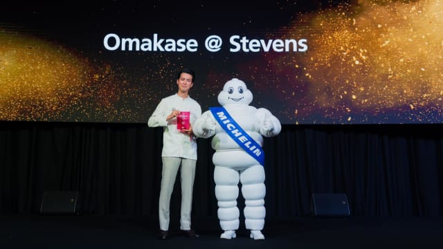 【新加坡米其林指南2025】Omakase @ Stevens连获2奖，31岁帅气主厨3年带领餐厅摘星！