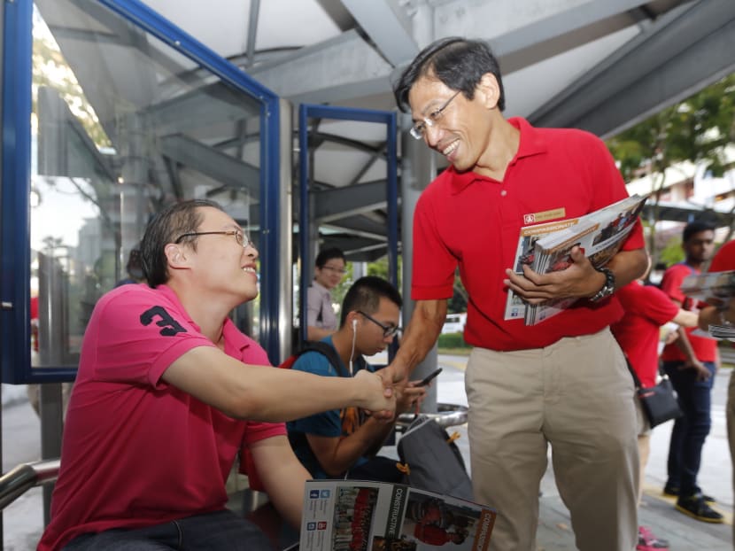 Dr Chee Soon Juan conducting a walkabout around Bukit Batok central on May 4, 2016. Photo: Ernest Chua Dr Chee Soon Juan conducting a walkabout around Bukit Batok central on May 4, 2016. Photo: Ernest Chua