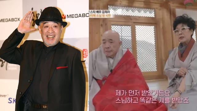 认婚内出轨嗜烟酒，韩国大咖男星落发当和尚赎罪！