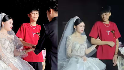 Dad, 41, Walks Daughter, 21, Down The Aisle; Looks More Like Her Sibling Instead