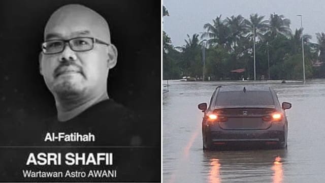 合艾采访返马遇水患 49岁记者疑心脏病发溺毙洪水中