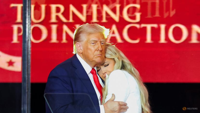 At Charlie Kirk memorial, Trump rallies MAGA against political opponents