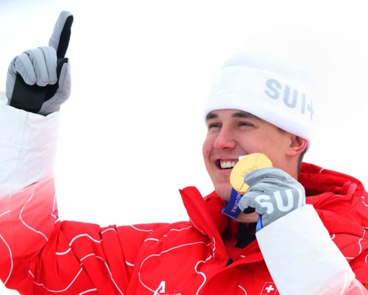 Alpine skiing-Golden joyride continues for Von Allmen, the Stelvio's smiling assassin