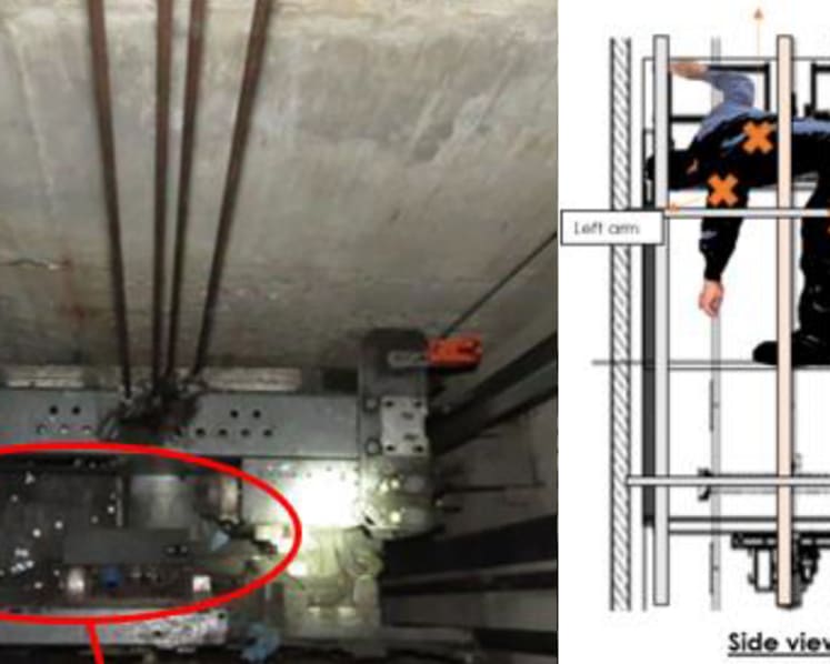 Technician jailed over accident that saw trapped worker bleed to death in lift shaft