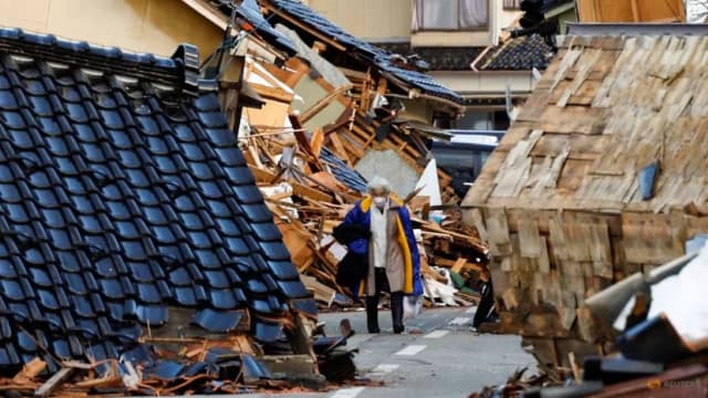 日本地震死亡人数增至92人 失踪人士增至242人