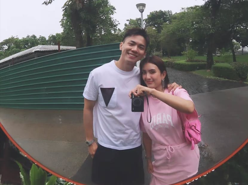 Mediacorp stars Hong Ling and Nick Teo celebrate 2nd wedding anniversary